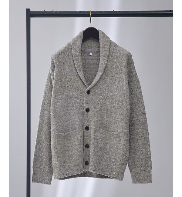 ABAHOUSE「【モールヤーン】ショールカーディガン」|カーディガン|グレージュ