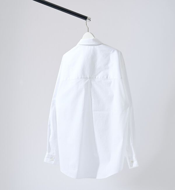 ABAHOUSE「ストレッチコットン レギュラーカラー リラックスシャツ / オーバーサイズ」|シャツ・ブラウス|