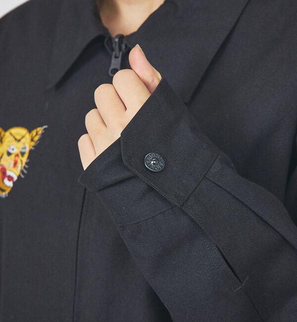 ABAHOUSE「【TAION / タイオン】NON DOWN REVERSIBLE VET BL」|ブルゾン・スタジャン|