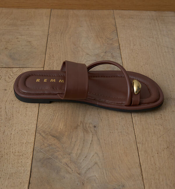 Rouge vif「【REMME/レメ】サムリングフラットサンダル」|サンダル|