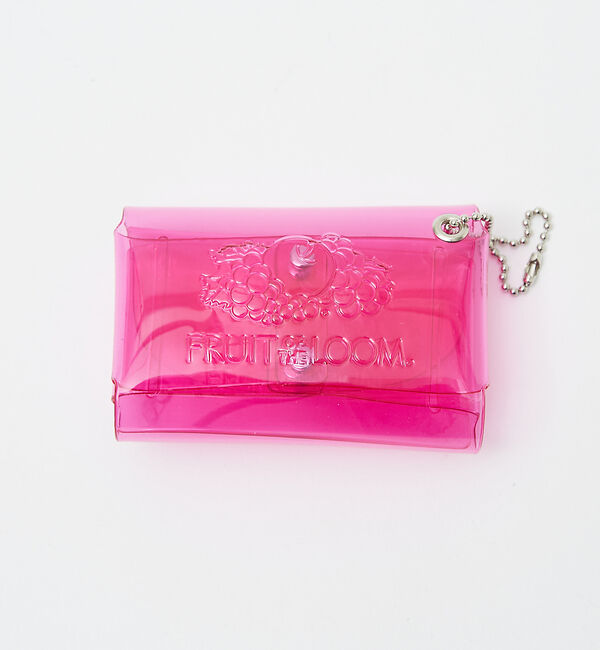 Rouge vif「【FRUIT OF THE LOOM/フルーツ・オブ・ザ・ルーム】PVC折りたた」|ポーチ|