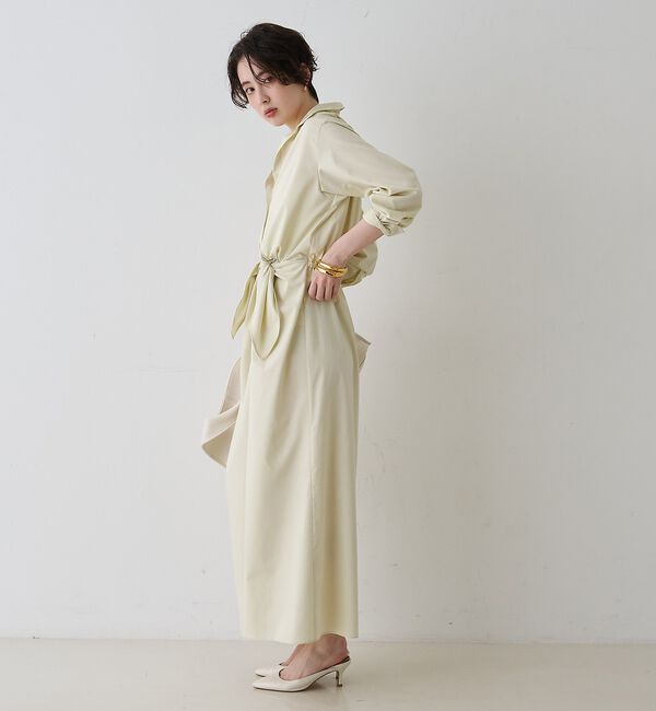 Rouge vif「ドレープウエストリボンワンピース」|ワンピース|