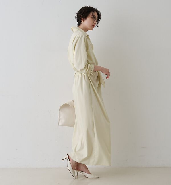 Rouge vif「ドレープウエストリボンワンピース」|ワンピース|