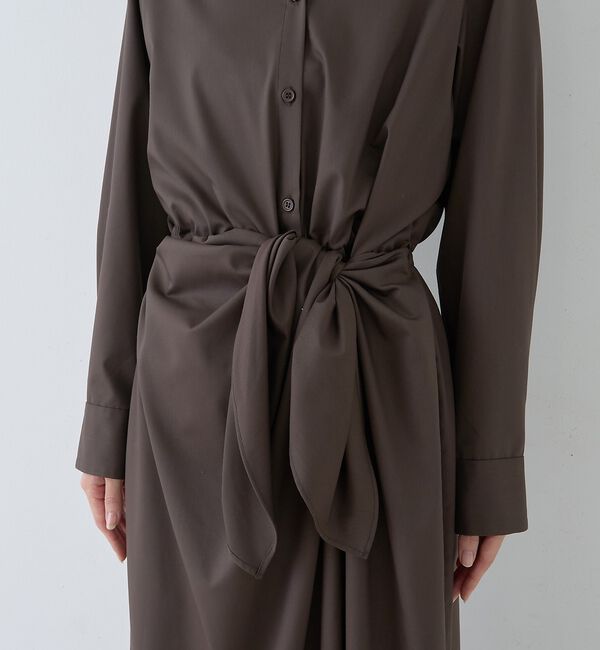 Rouge vif「ドレープウエストリボンワンピース」|ワンピース|