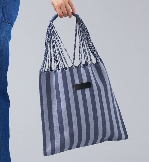 Rouge vif「【MOON BIRD/ムーンバード】手織りハンモックトートバッグ/手織り/A4サ」|トートバッグ|その他1