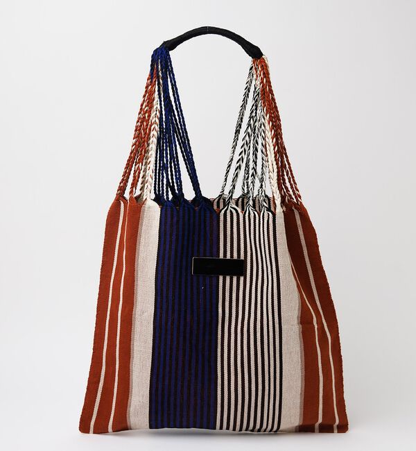 Rouge vif「【MOON BIRD/ムーンバード】手織りハンモックトートバッグ/手織り/A4サ」|トートバッグ|