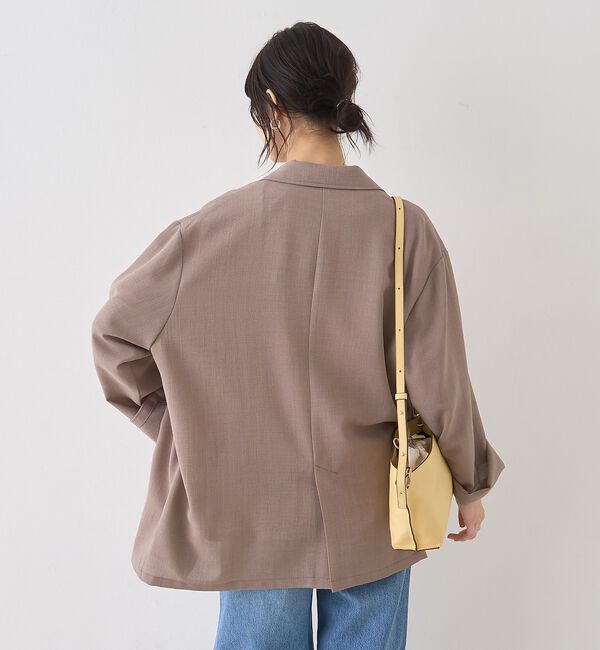 Rouge vif「バスケットメッシュダブルジャケット【予約】」|テーラードジャケット|