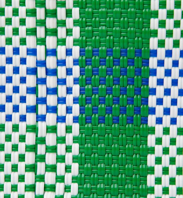 Rouge vif「【MOON BIRD/ムーンバード】手編みのメルカドバッグS/かごバッグ/ハンド」|かごバッグ|