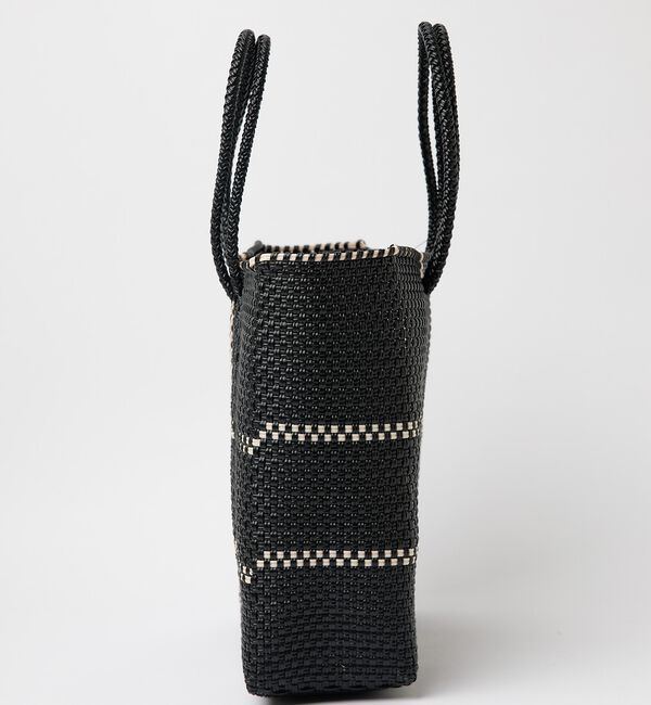 Rouge vif「【MOON BIRD/ムーンバード】手編みのメルカドバッグM/かごバッグ/軽量/」|かごバッグ|