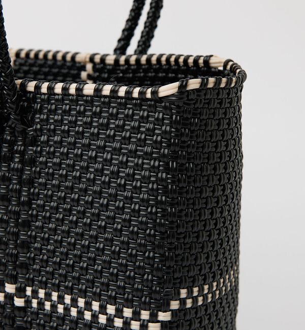 Rouge vif「【MOON BIRD/ムーンバード】手編みのメルカドバッグM/かごバッグ/軽量/」|かごバッグ|