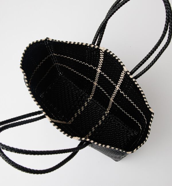 Rouge vif「【MOON BIRD/ムーンバード】手編みのメルカドバッグM/かごバッグ/軽量/」|かごバッグ|