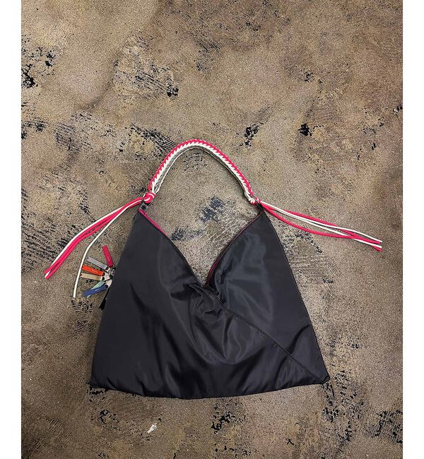 Rouge vif「【cheek/チーク】ネオンハンドルトライアングルショルダー/C26002/ワン」|ショルダー・メッセンジャー|