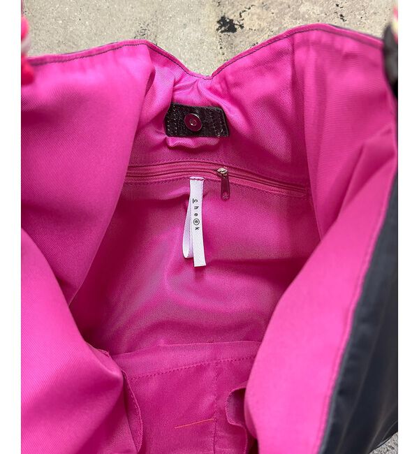 Rouge vif「【cheek/チーク】ネオンハンドルトライアングルショルダー/C26002/ワン」|ショルダー・メッセンジャー|