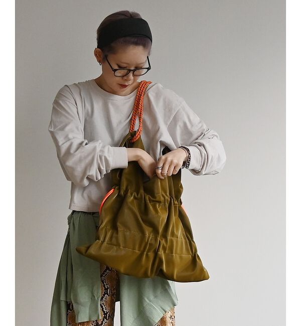 Rouge vif「【cheek/チーク】　TieredcodeoneShoulder/ティアードコ」|ショルダー・メッセンジャー|