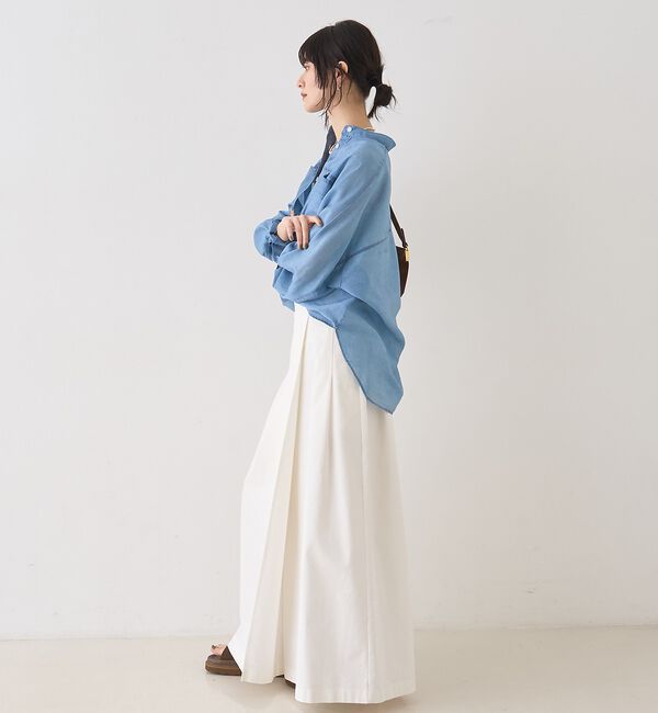 Rouge vif「タックグルカベルトマキシスカート」|スカート|