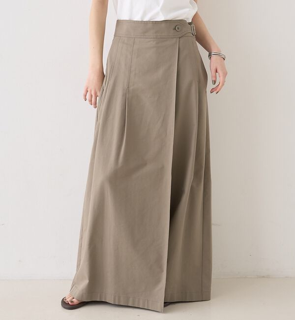 Rouge vif「タックグルカベルトマキシスカート」|スカート|