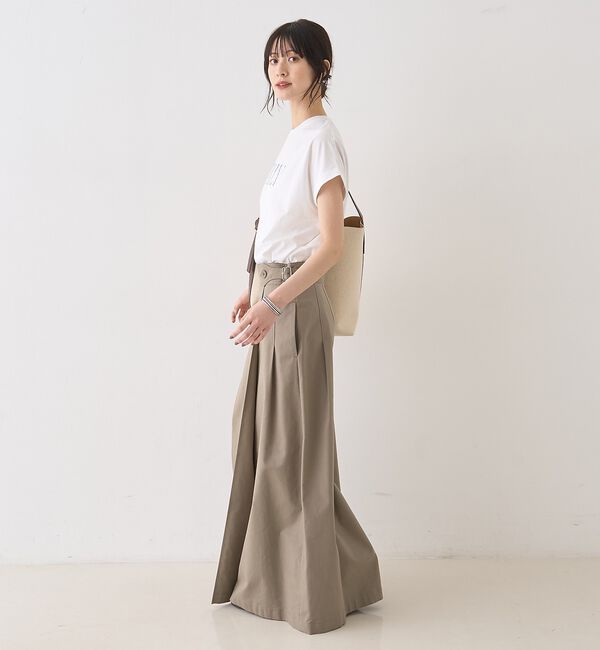 Rouge vif「タックグルカベルトマキシスカート」|スカート|
