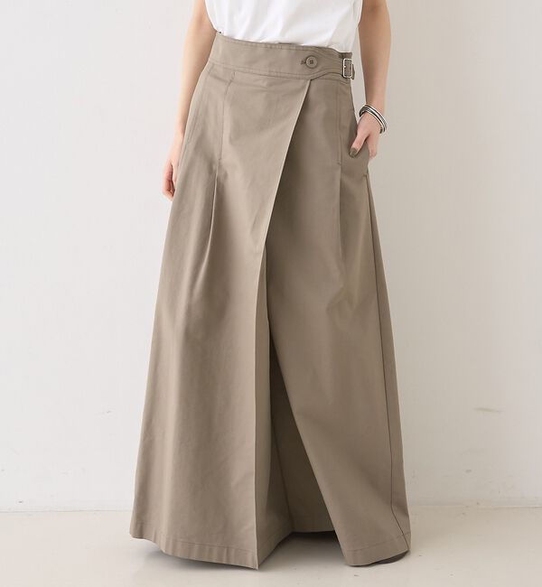 Rouge vif「タックグルカベルトマキシスカート」|スカート|