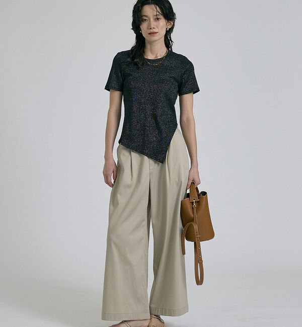 qualite「【接触冷感＆セットアップ対応】ライトデニムパンツ」|その他|