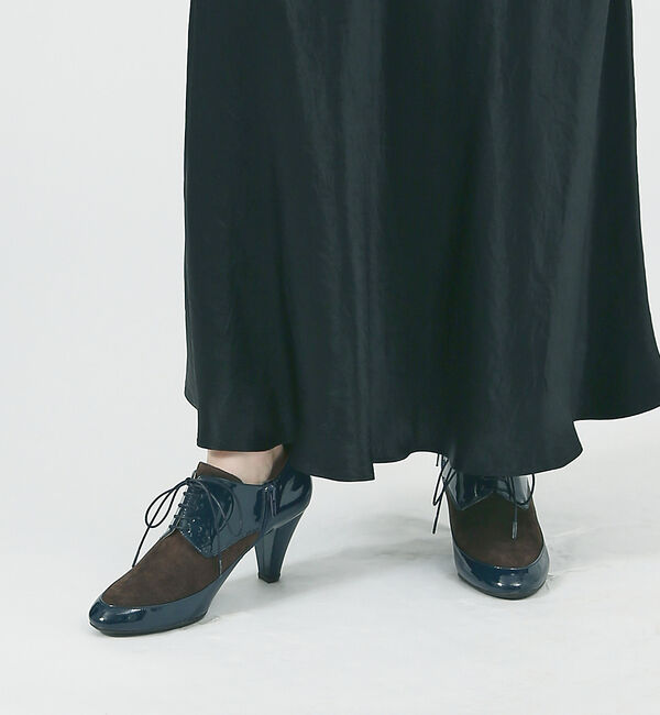 AU BANNISTER「【スノーソール】レースアップブーティー」|ショートブーツ|