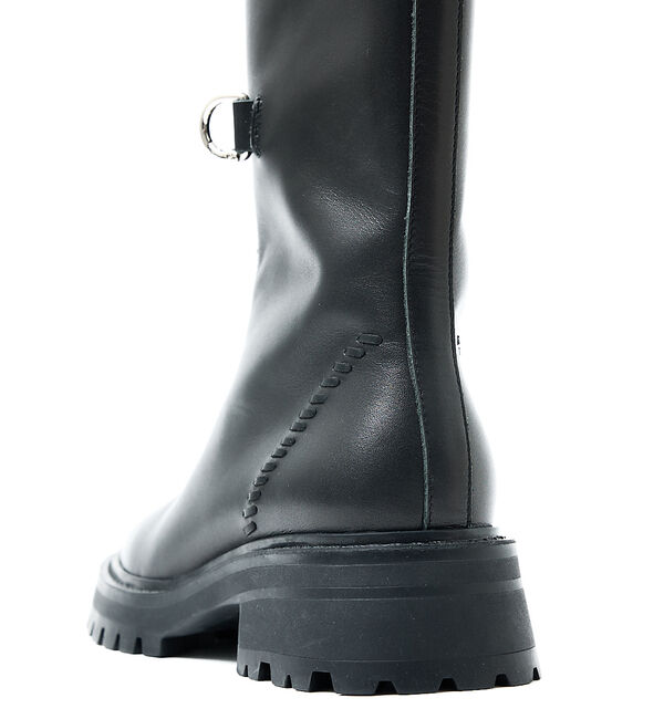 AU BANNISTER「軽量タンクソール フロントジップブーツ」|ショートブーツ|