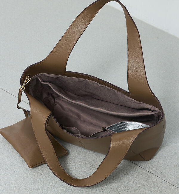 LOWELL things「【予約/kariさんコラボ】ポーチ付き多機能オープントート/A4/通勤/16イン」|トートバッグ|