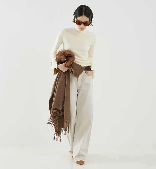 The Store by C' 「【CARUS】GOLD RING FUR BAG／ゴールドリングファーバッグ」|ハンドバッグ|