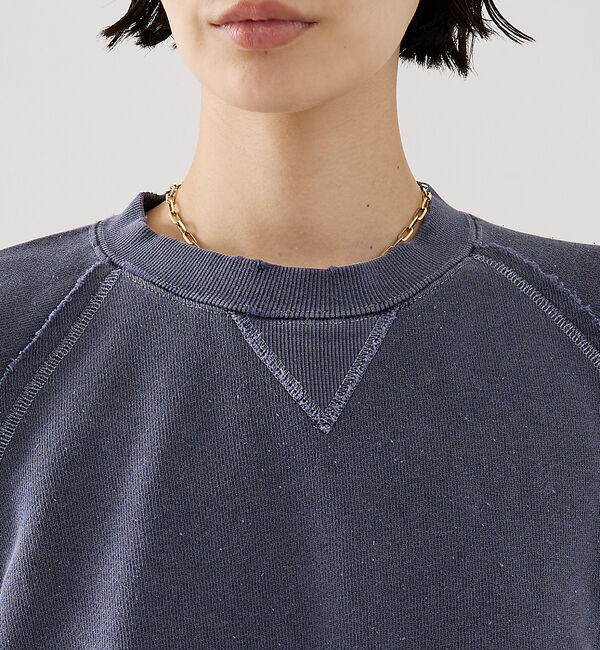The Store by C' 「【Lee】RAGLAN SWEAT DAMAGE／ダメージスエット」|スウェット・ジャージ|