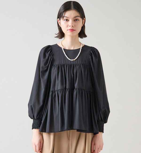TIARA「ティアードブラウス」|シャツ・ブラウス|