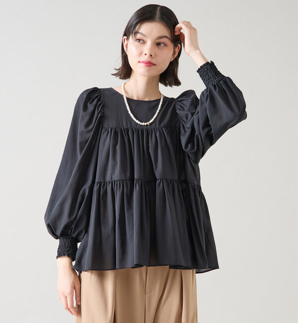 TIARA「ティアードブラウス」|シャツ・ブラウス|