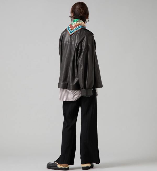 Liesse「【Le Mine/レミネ】レザージャケット」|その他|