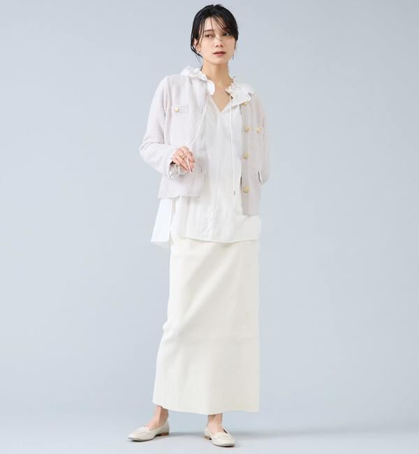 Liesse「ニットジャケット」|カーディガン|