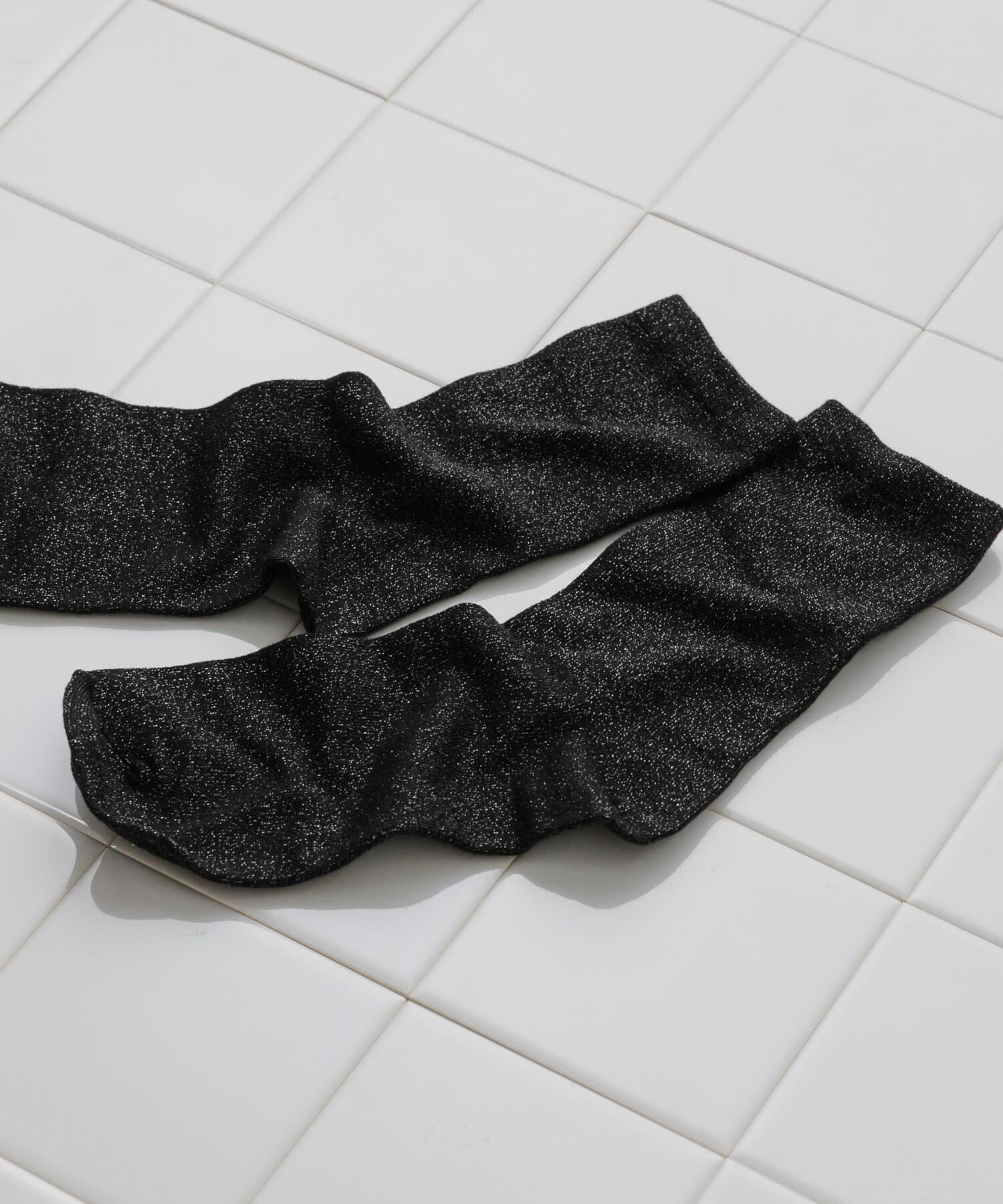 SMELLY「ラメカラーソックス」|ソックス|