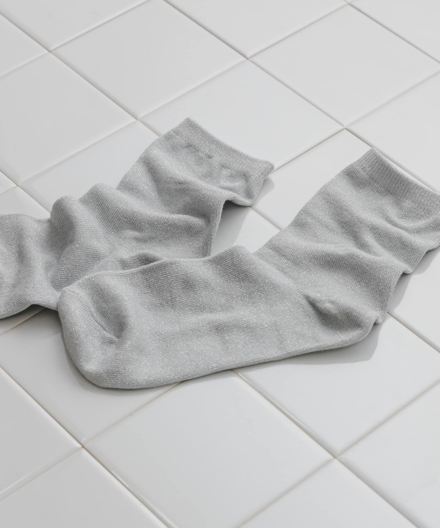 SMELLY「ラメカラーソックス」|ソックス|