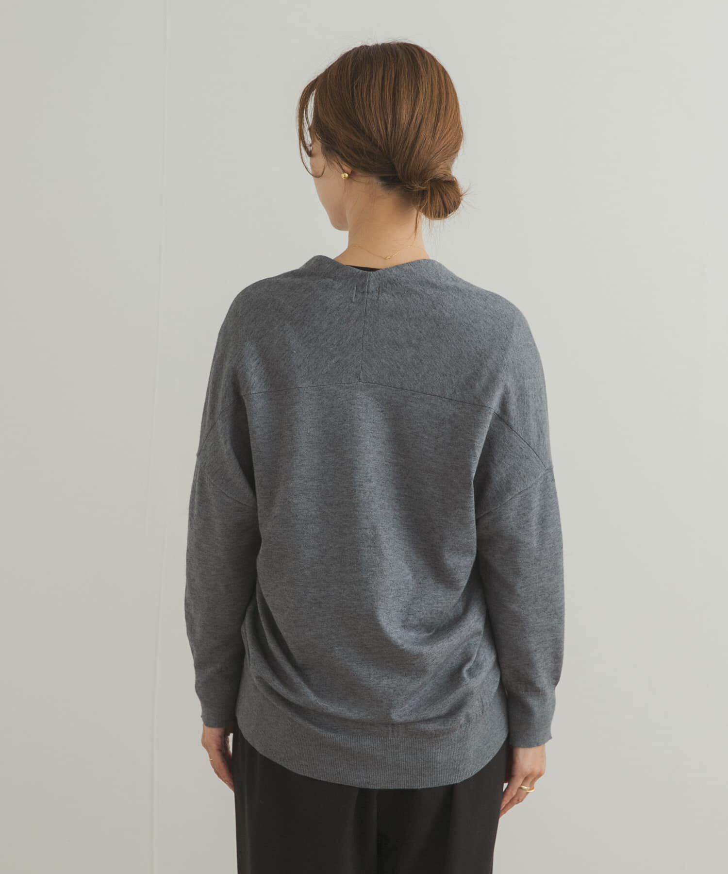 URBAN RESEARCH DOORS「Vネックソフトニットカーディガン」|ニット・セーター|