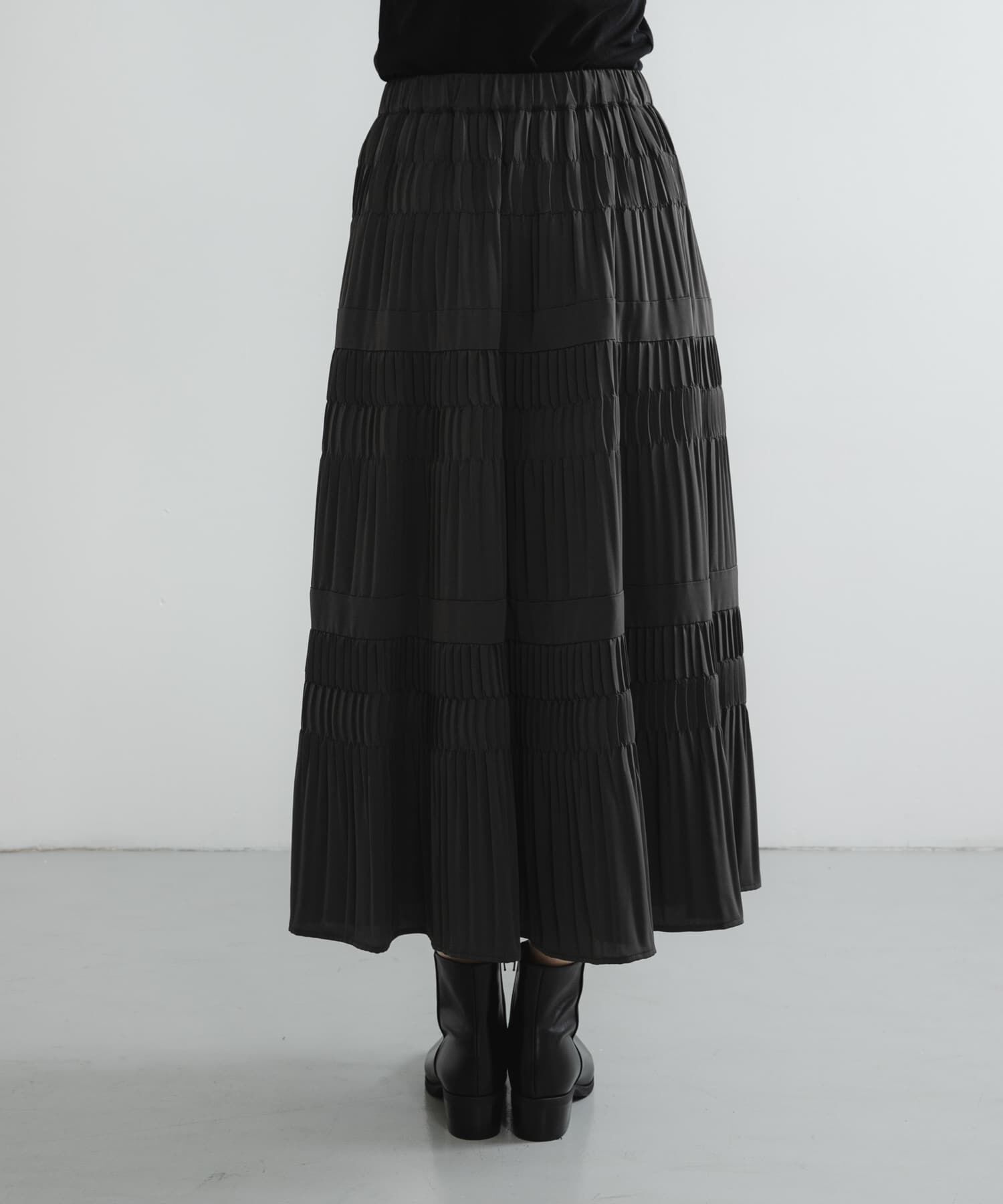 URBAN RESEARCH「プリーツティアードスカート」|スカート|