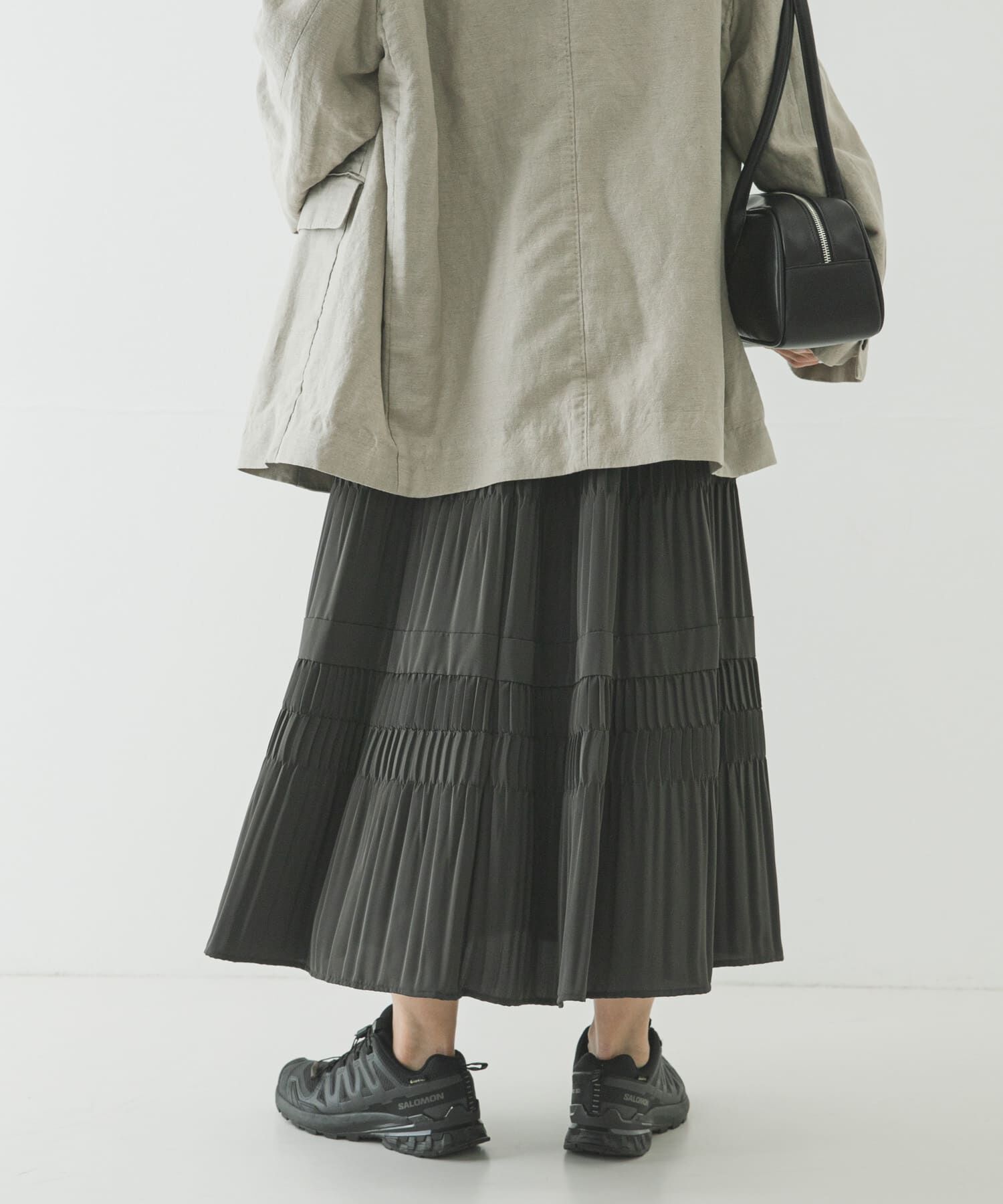 URBAN RESEARCH「プリーツティアードスカート」|スカート|