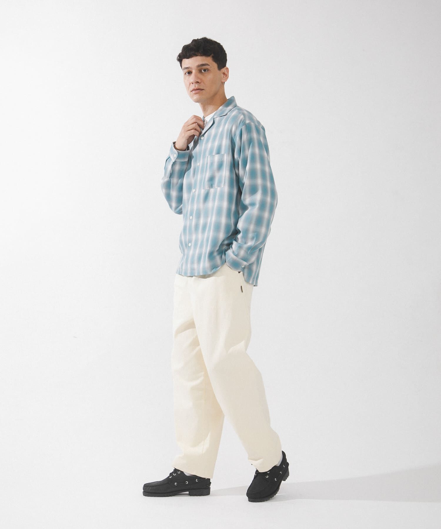 Sonny Label 「オンブレチェックロングスリーブシャツ」|シャツ・ブラウス|