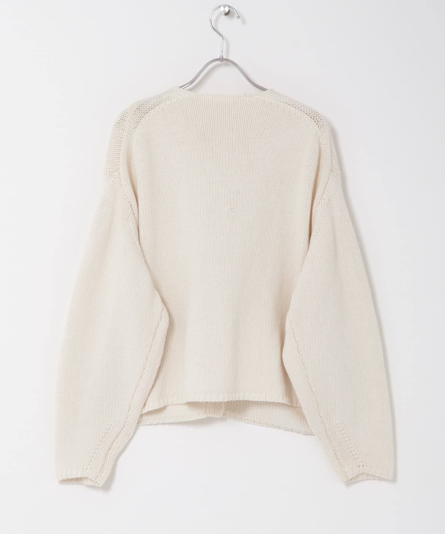 かぐれ「コットンローゲージショートカーディガン」|カーディガン|