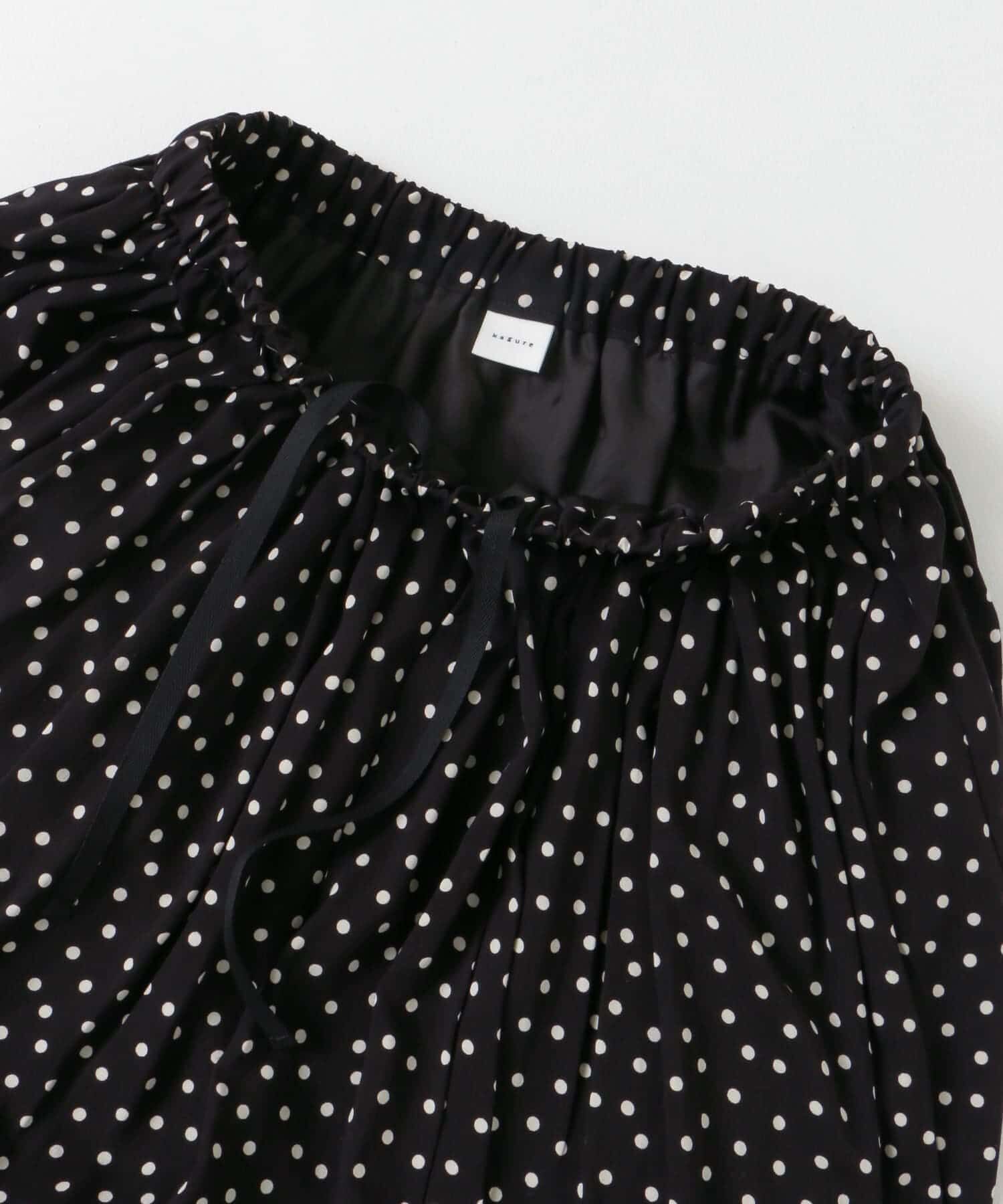 かぐれ「ドットギャザースカート」|スカート|