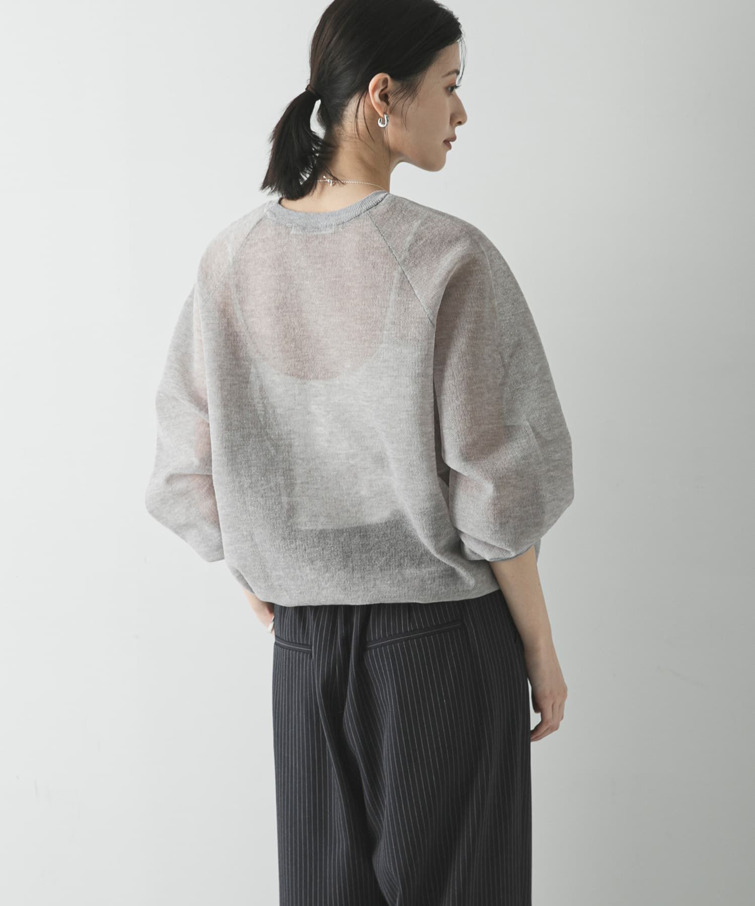 URBAN RESEARCH「リネン混スポンディッシュニット」|ニット・セーター|