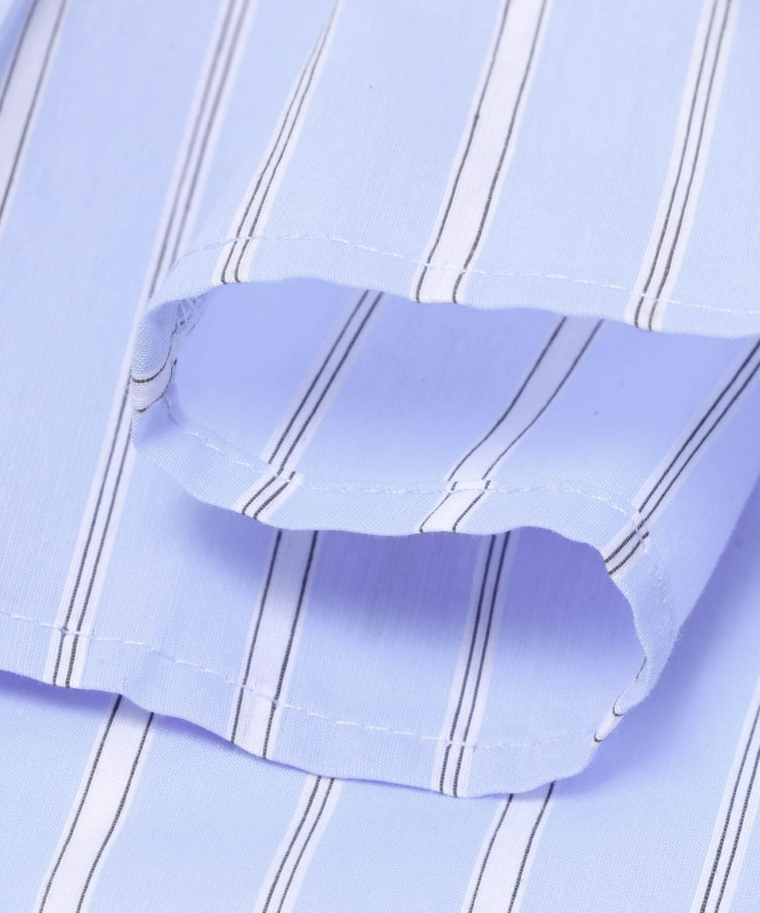 URBAN RESEARCH DOORS「ストライプリボンフレアブラウス」|シャツ・ブラウス|