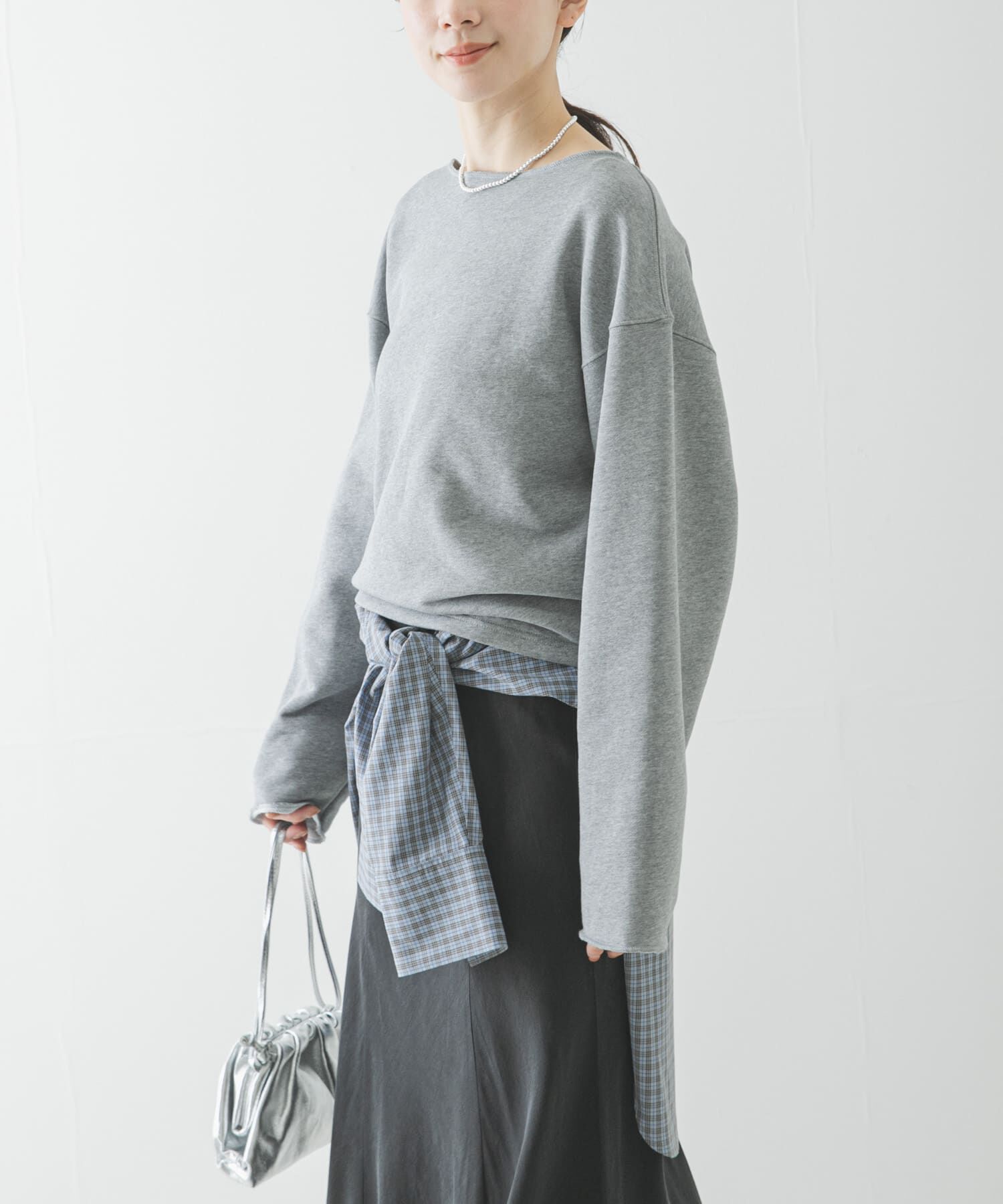 URBAN RESEARCH「カットオフショートスウェット」|スウェット・ジャージ|