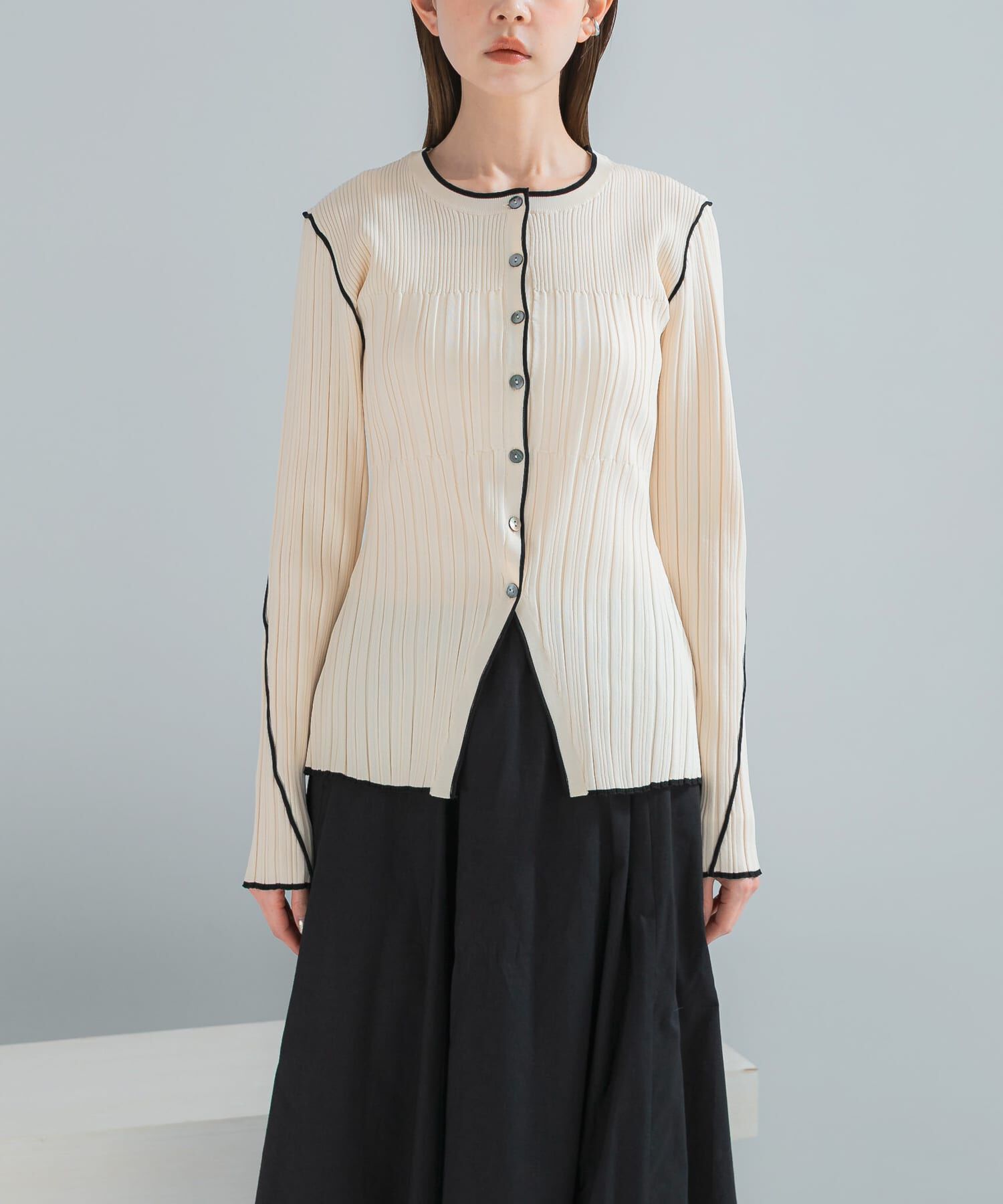 URBAN RESEARCH ROSSO「ELENDEEK　BI COLOR ENSEMBLE KNIT」|ニット・セーター|