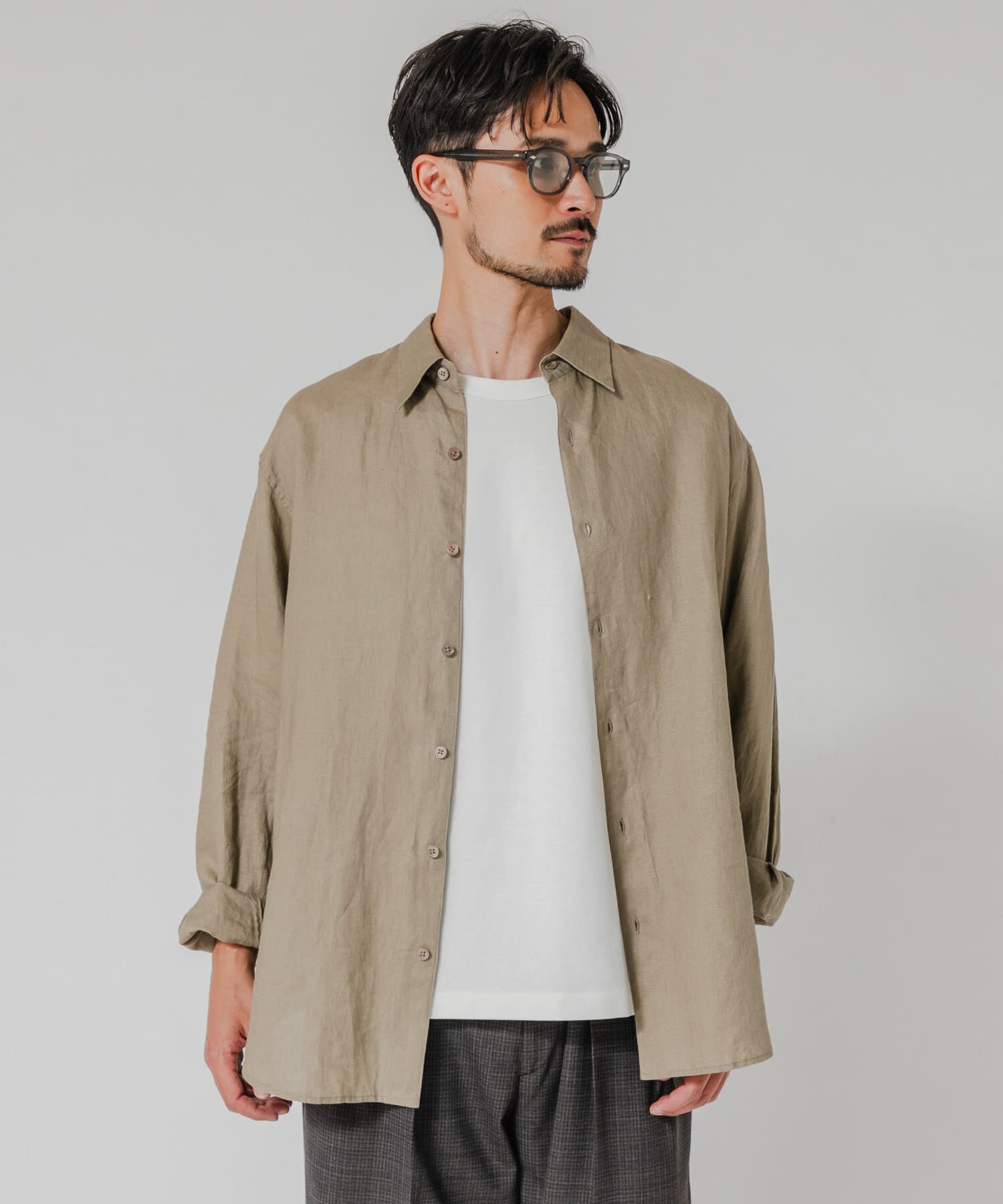 URBAN RESEARCH「LINEN REGULAR SHIRTS」|シャツ・ブラウス|