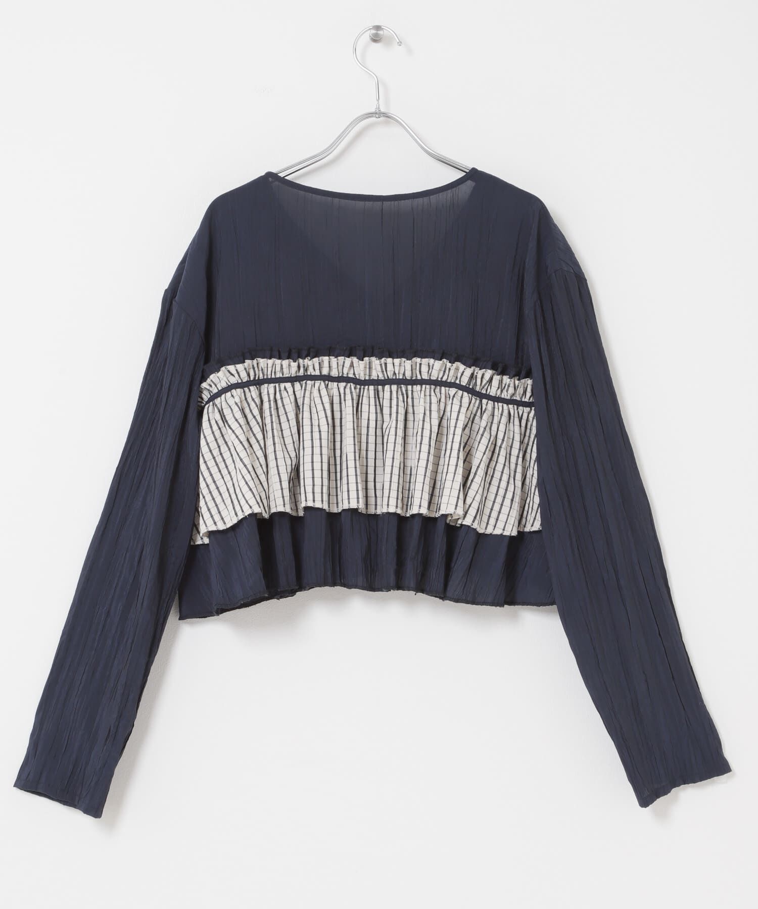  「フリルレイヤードブラウス」|シャツ・ブラウス|