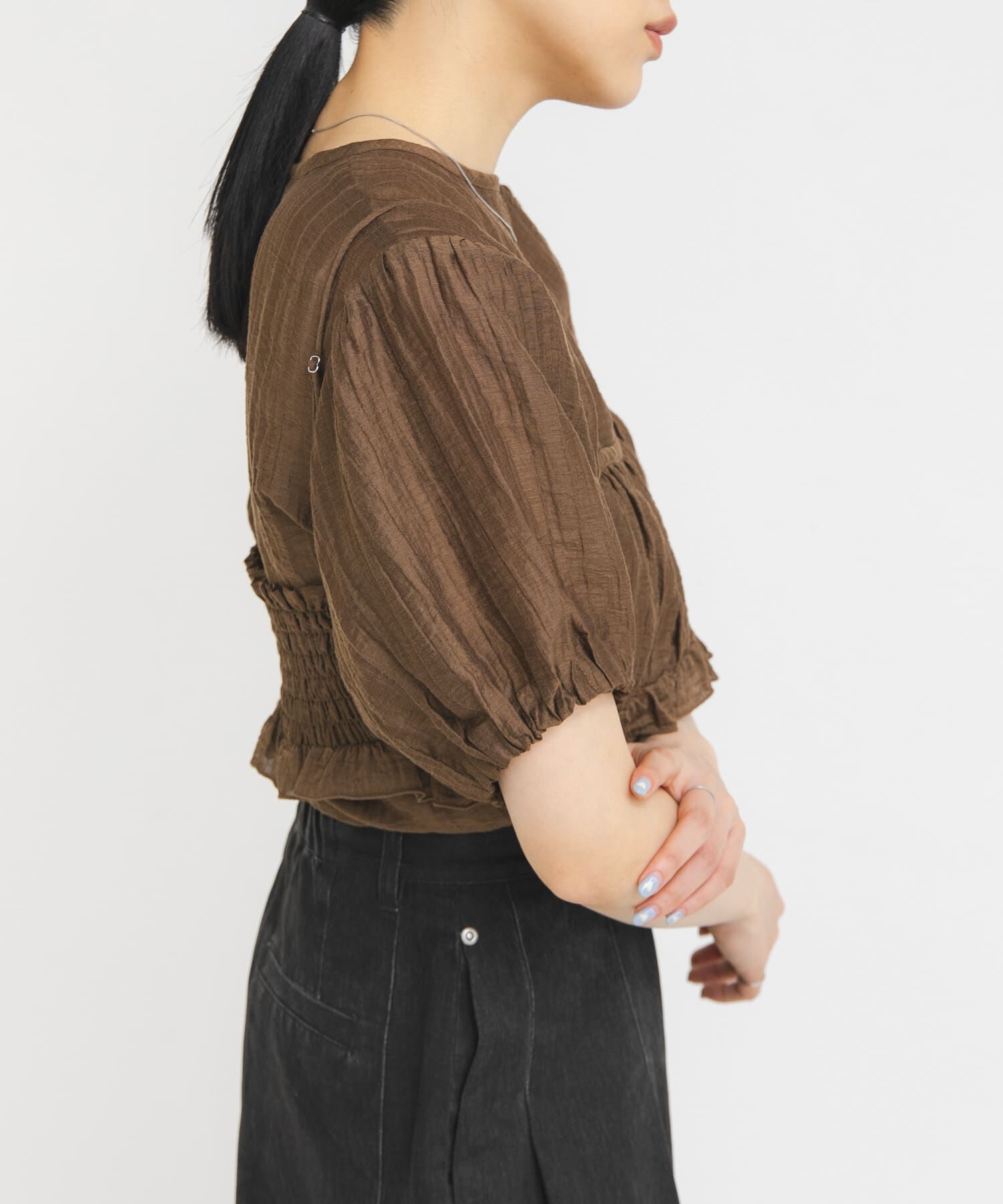  「ブラトップビスチェSETブラウス」|シャツ・ブラウス|