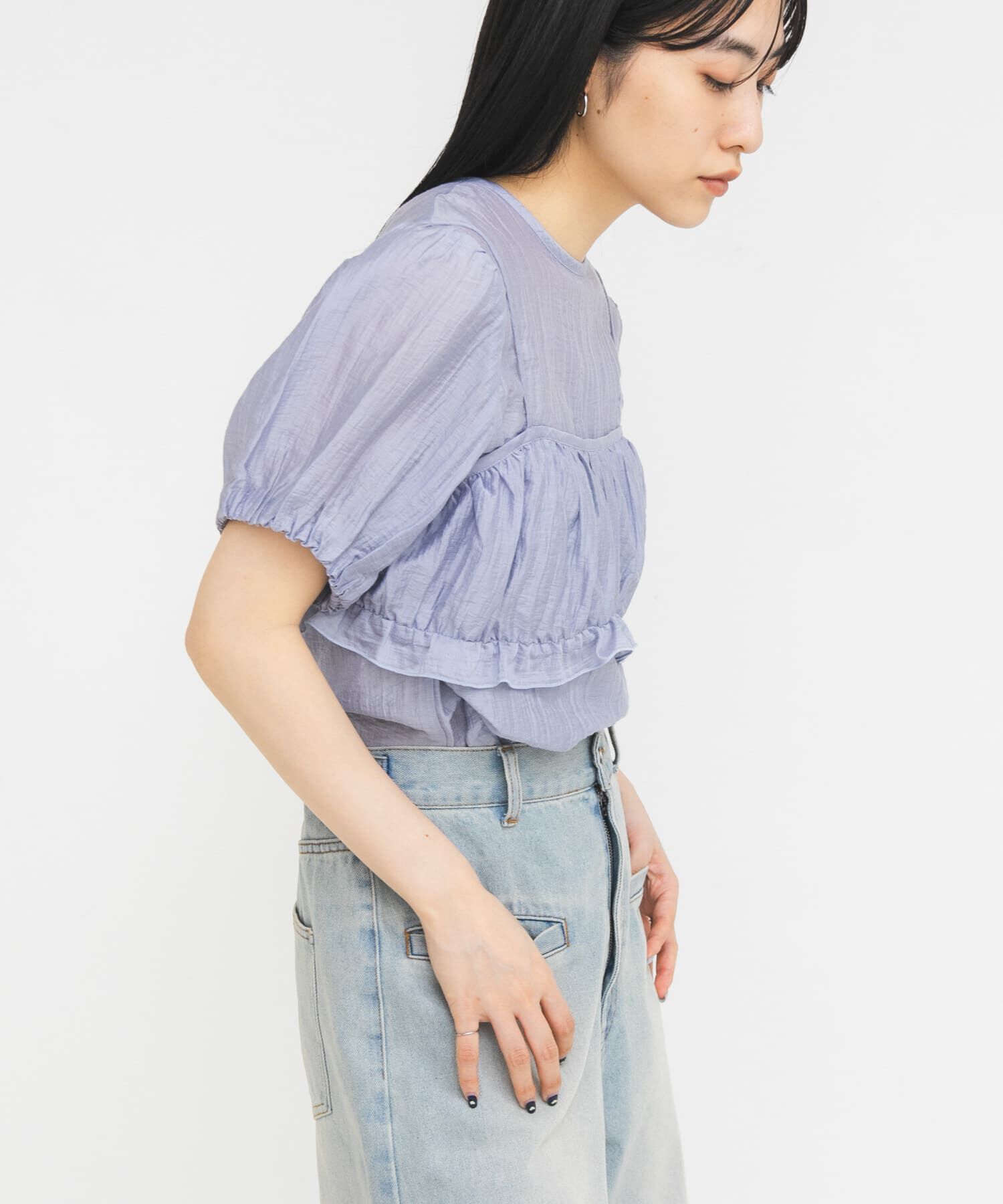  「ブラトップビスチェSETブラウス」|シャツ・ブラウス|