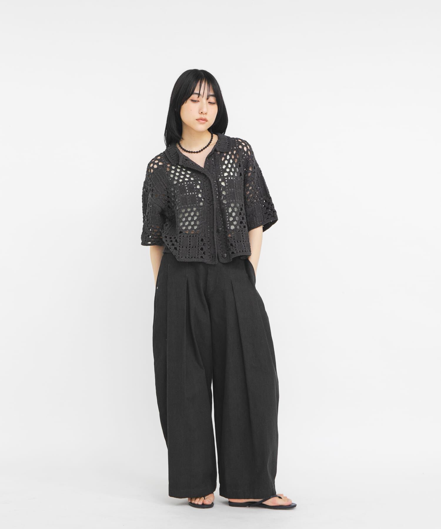  「ユーズドライクタックWIDEパンツ」|その他|