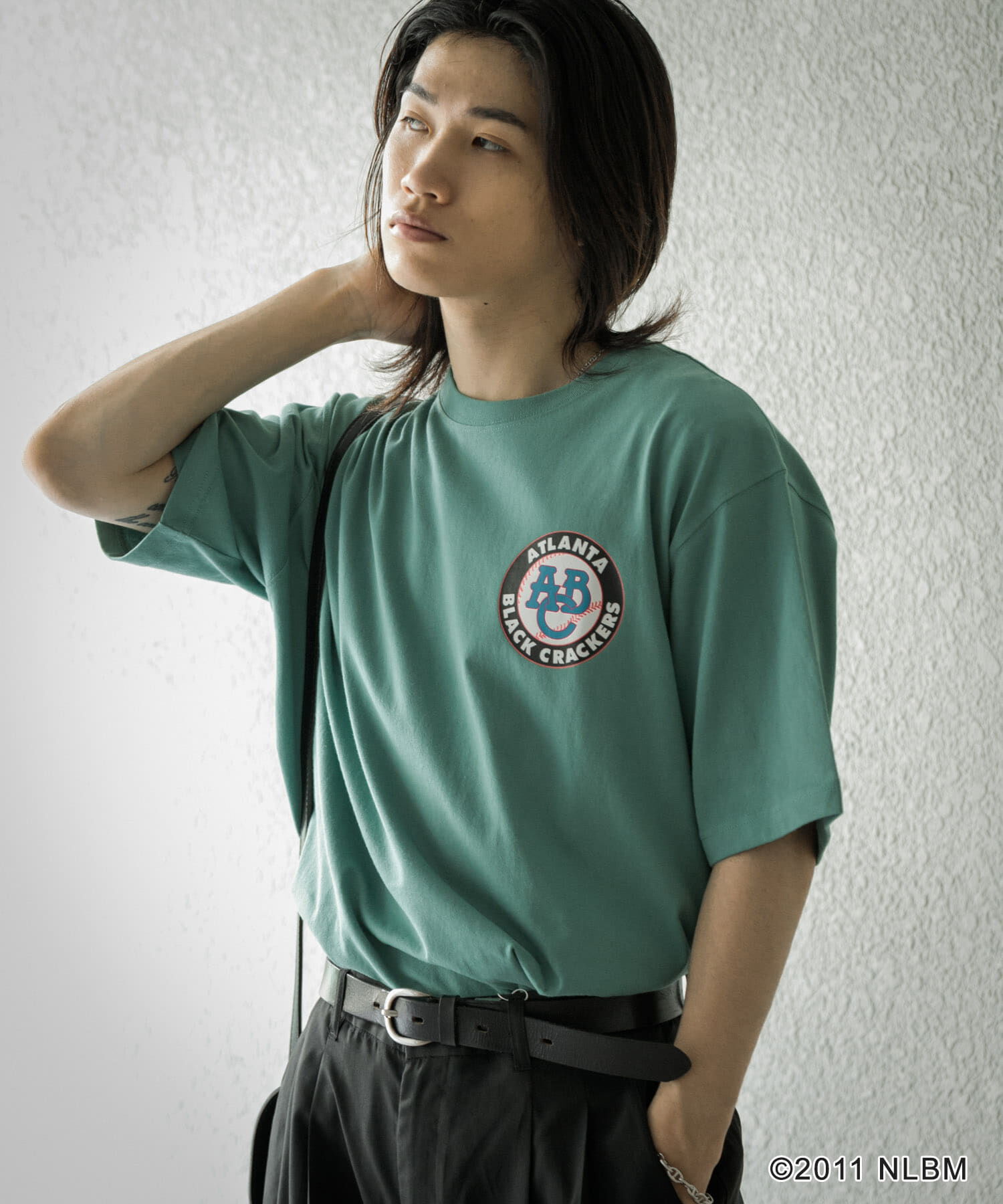 SENSE OF PLACE by URBAN RESEARCH「Negro Leagues　プリントTシャツ A」|Tシャツ・カットソー|